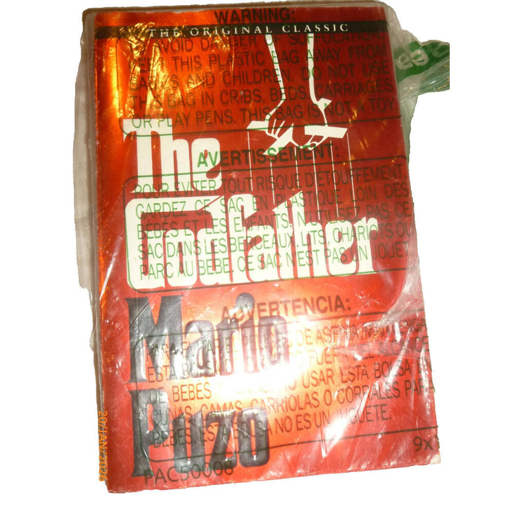 Mario Puzo Book Excellent The Godfather 2002 Paperback NAL First Edition